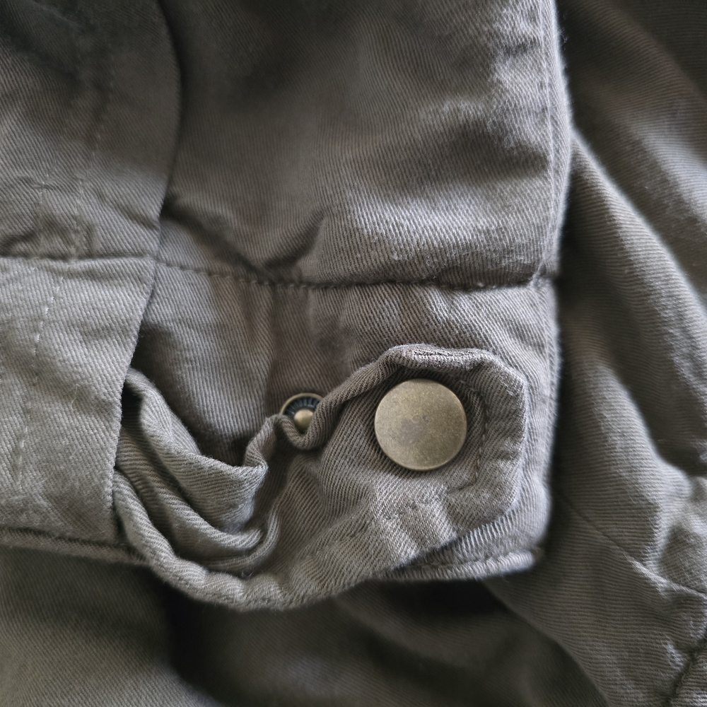 Publish Green Utility Jacket with Drawstring Waist - Picture 9 of 14